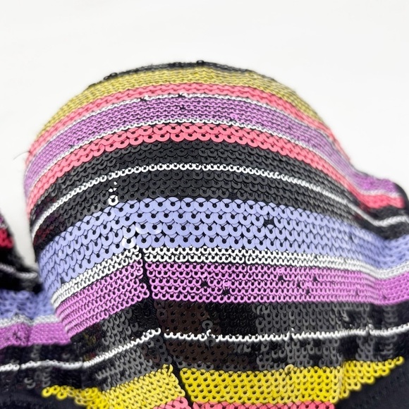 VICTORIA’S SECRET Women’s THE FLIRT BANDEAU Strapless Sequin Bikini Top Size 34D - Picture 3 of 9